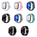 QS16Pro 1.69-Inch Health Monitoring Waterproof Smart Watch, Supports Body Temperature Detection, Color: Green