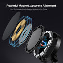 UD23 15W 3 In 1 Desktop Aluminum Alloy Wireless Charger, For iPhone 12/13&iWatch&AirPods(Black)