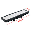 Car Internal Rearview Mirror Car Modified LED 3D Rearview Mirror(Light Blue)