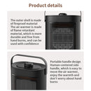 Desktop Silent Intelligent Constant Temperature Heating Electric Heater, Spec: UK Plug
