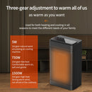 Office Household Mute Desktop Shaking Head Electric Heaters, Spec: Knob (UK Plug)