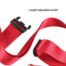 Luggage Reinforcement Straps Fixed Protective Rope With Combination Lock, Color: Customs Lock Blue
