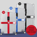 Luggage Reinforcement Straps Fixed Protective Rope With Combination Lock, Color: Customs Lock Blue