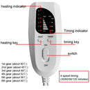 60W Electric Feet Warmer For Women Men Pad Heating Blanket US Plug 120V(Dark Gray)