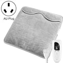 60W Electric Feet Warmer For Women Men Pad Heating Blanket AU Plug 240V(Silver Gray)