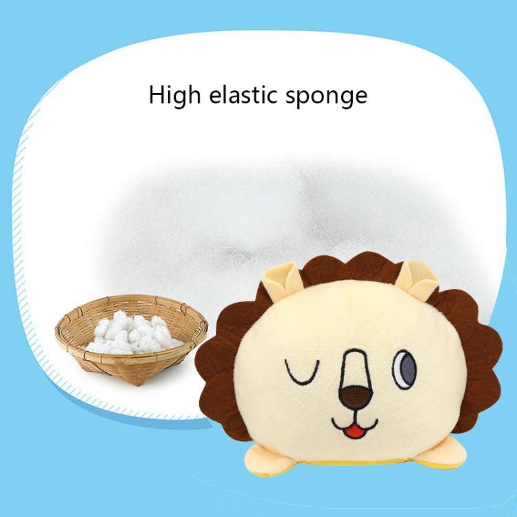 Reversible Flip Plush Toy Soft Cute Animal Flip Doll, Color: Orange Tiger