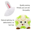 Reversible Flip Plush Toy Soft Cute Animal Flip Doll, Color: Green Frog
