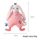 Soothing Towel Baby Doll Sleep Plush Toy(Long Ear Rabbit)