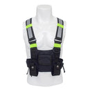 MTP-340 Adjustable Walkie-talkie Call Machine Vest, Size: One Size(Small Black)
