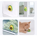 2 PCS Catnip Balls And Avocado Teasing Cat Teeth Cleaning Toy(Mint Ball)