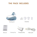 Hearing Aid Audiphones Sound Amplifier EU Plug(Golden)