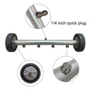Car Chassis Washe 1/4 Quickly Inserts Road Cleaning Brush(Grey)