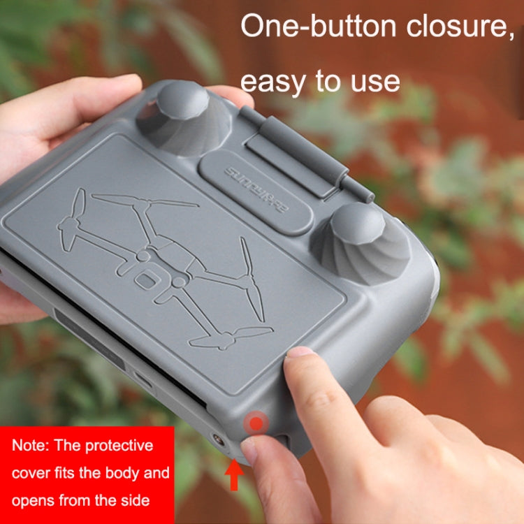 Sunnylife MM3-YK466 RC Joystick Screen Scratch Resistant Remote Control Protective Hood for DJI Mini 3 Pro(Grey)