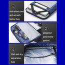 Bopai 61-121591 Multifunctional Anti-theft Laptop Business Backpack with USB Charging Hole(Black)