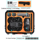 Sunnylife AQX-6 Outdoor Anti-fall Safety Box Storage Bag For DJI Avata(Black)