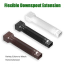 Downspout Extenders Telescoping Rain Gutter Drains(Black)