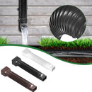 Downspout Extenders Telescoping Rain Gutter Drains(White)