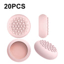 20 PCS Peripheral Button VR Handle Rocker Silicone Protective Cover, For Oculus Quest 2(Pink)