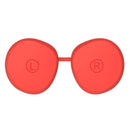 Dustproof Scratch Resistant VR Glasses TPU Lens Protector, For Oculus Quest 2(Red)
