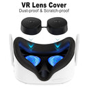Dustproof Scratch Resistant VR Glasses TPU Lens Protector, For Oculus Quest 2(Blue)