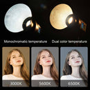 135W Portable Fill Light Handheld LED Photography Light, Style: 2 Color Tmperature Light