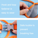 TM050 Pet Chest Strap Vest Type Breathable Reflective Traction Rope XS(Blue)
