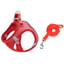 TM050 Pet Chest Strap Vest Type Breathable Reflective Traction Rope L(Red)
