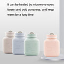 LT-7003 Handheld Hot Compress Silicone Water Injection Warm Water Bag(Blue)