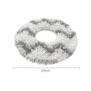 For Ecovacs Deebot N9+ 2pcs Robot Vacuum Cleaner Steam Mop Cloth,Styleï¼š Striped Rag