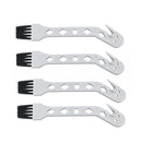 For Mijia/ShunZao H100 Pro Vacuum Cleaner Replacement Accessories,Spec: 4pcs Brush