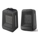 PTC Heating And Cooling Dual-purpose Heater, Style: Remote Control Model(US Plug)
