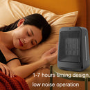PTC Heating And Cooling Dual-purpose Heater, Style: Remote Control Model(US Plug)