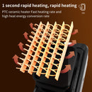 Home Desktop Heating and Cooling Dual-purpose Mini Heater, EU Plug, Style: With Remote Control (White)