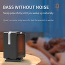 Home Desktop Heating and Cooling Dual-purpose Mini Heater, EU Plug, Style: With Remote Control (White)