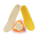 Imitation Lamb Wool Thickened Invisible Thermal Insole, Size: S(Cream Color)
