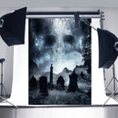 4097 2.1m x 1.5m Halloween Photography Background Cloth Party Decoration Cloth