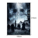 4097 2.1m x 1.5m Halloween Photography Background Cloth Party Decoration Cloth