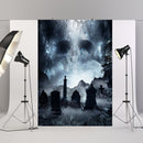 4097 2.1m x 1.5m Halloween Photography Background Cloth Party Decoration Cloth