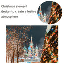 2.1m x 1.5m Christmas Photo Background Cloth Party Decoration Props(001)