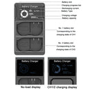 EL15 USB LCD Dual Charge SLR Camera Battery Charger