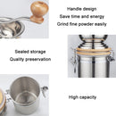 Household Stainless Steel Hand Crank Coffee Bean Grinder