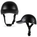 BSDDP A0344 Motorcycle Helmet Riding Cap Winter Half Helmet Adult Baseball Cap(Pink)