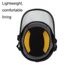 BSDDP A0344 Motorcycle Helmet Riding Cap Winter Half Helmet Adult Baseball Cap(Yellow)
