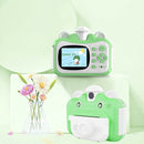 KX01-1 Smart Photo and Video Color Digital Kids Camera without Memory Card(Green+White)