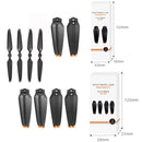 For Mavic 3 1pair Sunnylife 9453F-1 Silver Paddle Tip Quick Release Blades