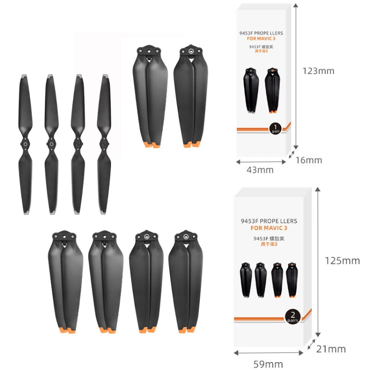 For Mavic 3 2pairs 9453F-2 Orange Paddle Tip Quick Release Blades