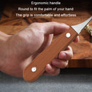 Stainless Steel Wooden Handle Shrimp Line Back Cutter