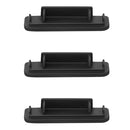 For Mavic 3 3pcs Sunnylife M3-DC340 Battery Dust Plug Contact Silicone Protective Cover(Black)