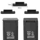 For Mavic 3 3pcs Sunnylife M3-DC340 Battery Dust Plug Contact Silicone Protective Cover(Black)