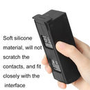 For Mavic 3 3pcs Sunnylife M3-DC340 Battery Dust Plug Contact Silicone Protective Cover(Black)